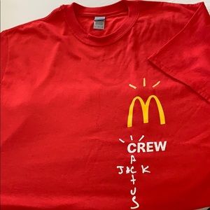Cactus Jack Crew McDonalds Travis Scott - Unisex L